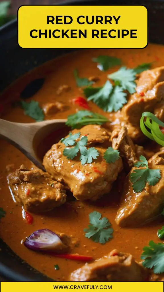 Red Curry Chicken Recipe Red Curry Chicken Recipe