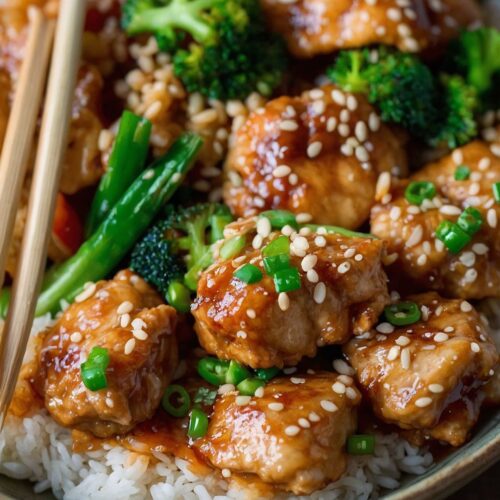 how to make 20 minute sesame chicken Recipe