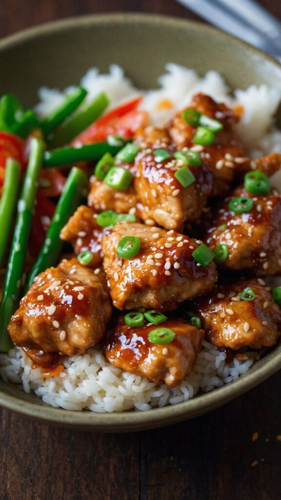 20 minute sesame chicken copycat  Recipe