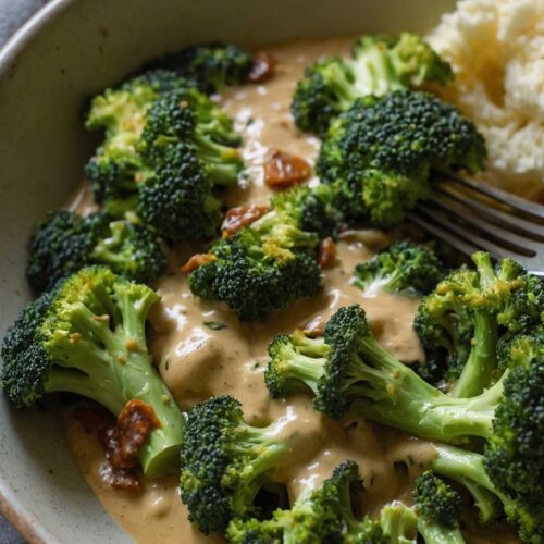 creamy broccoli dish