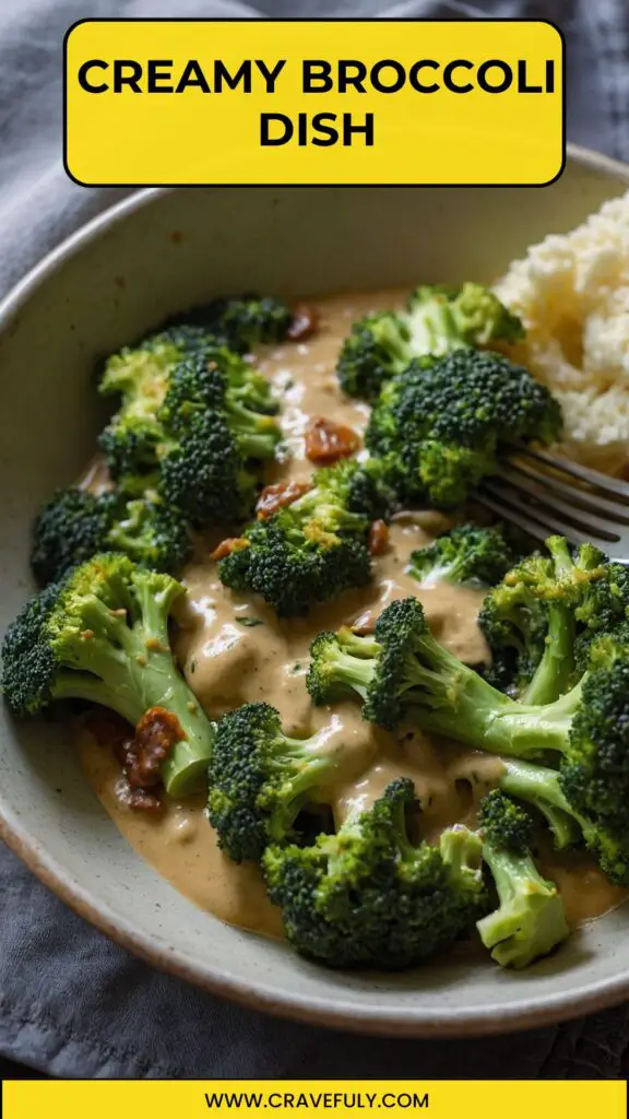 creamy broccoli dish creamy broccoli dish