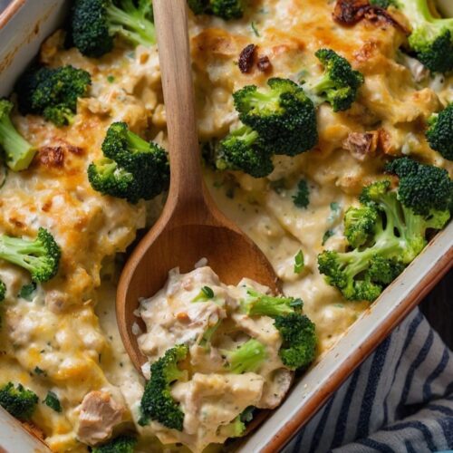 creamy chicken broccoli casserole