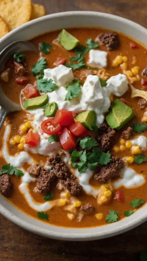 how to make creamy taco soup recipe how to make creamy taco soup recipe