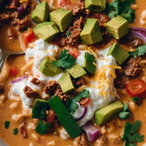 creamy taco soup recipe