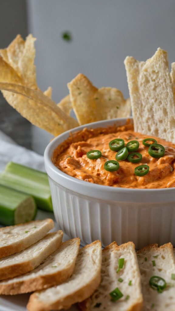 easy buffalo chicken dip copycat recipe