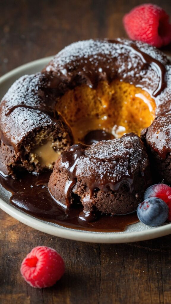 how to make molten lava cakes Recipe