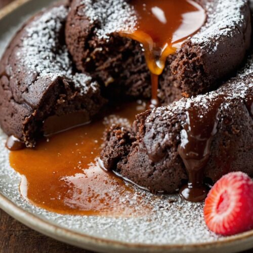 molten lava cakes Recipe