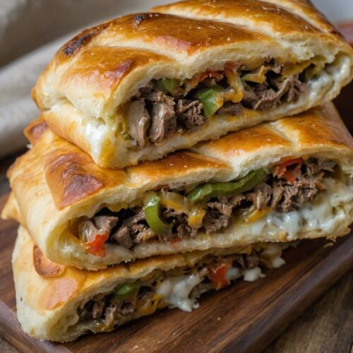 philly cheese steak stromboli recipe