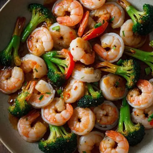 quick 10 minute shrimp teriyaki stir fry copycat