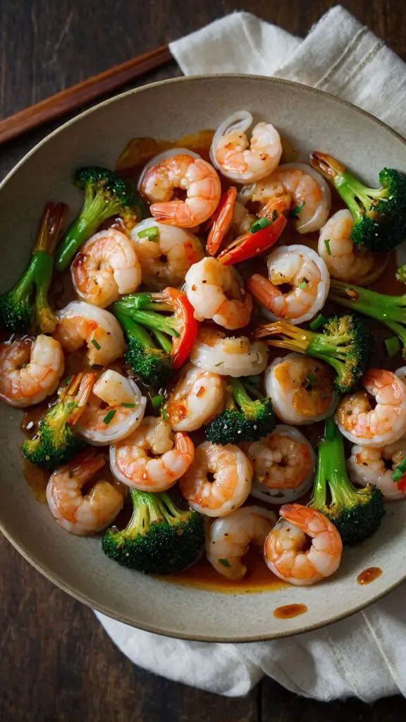 quick 10 minute shrimp teriyaki stir fry copycat