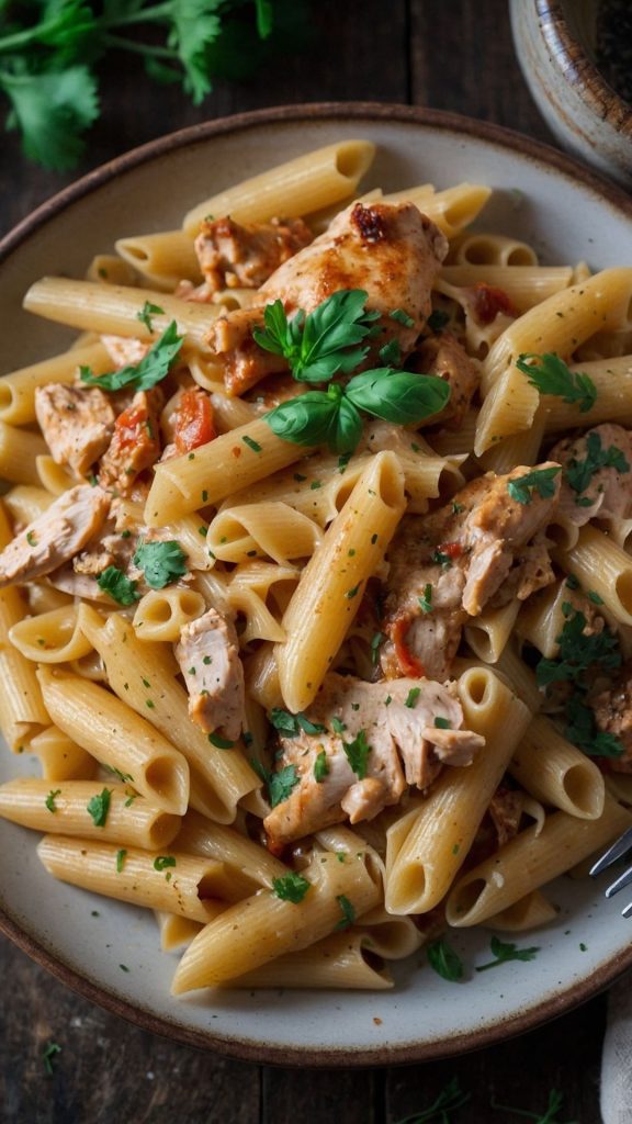 instant pot chicken pasta copycat recipe