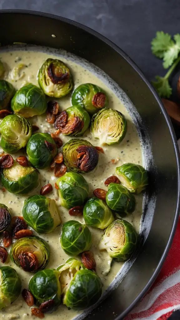 keto creamy brussels sprouts copycat  Recipe