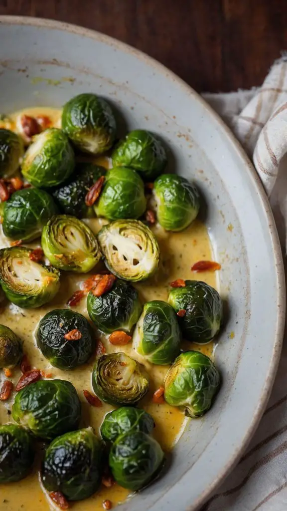 how to make keto creamy brussels sprouts Recipe