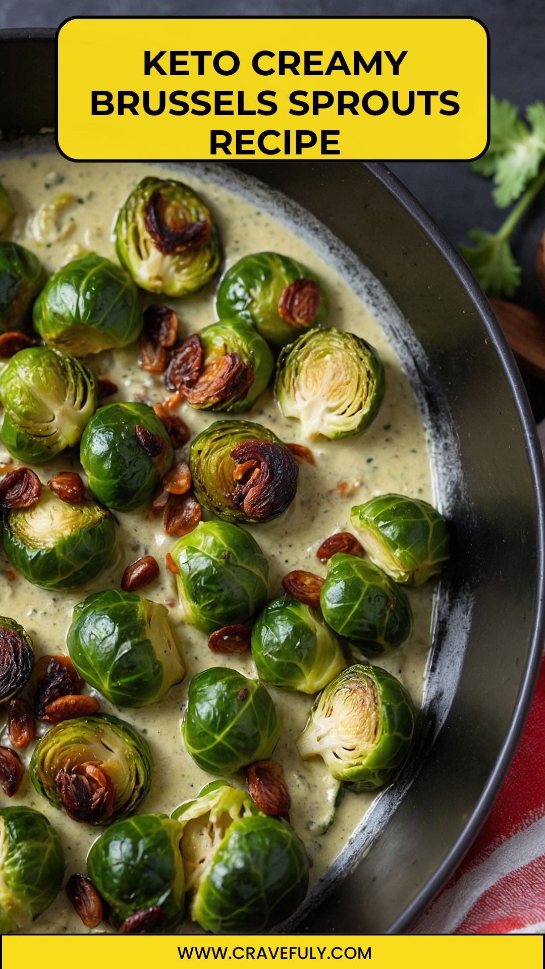 keto creamy brussels sprouts Recipe