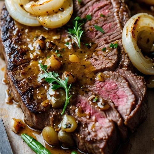 Pan-Seared New York Strip Steak