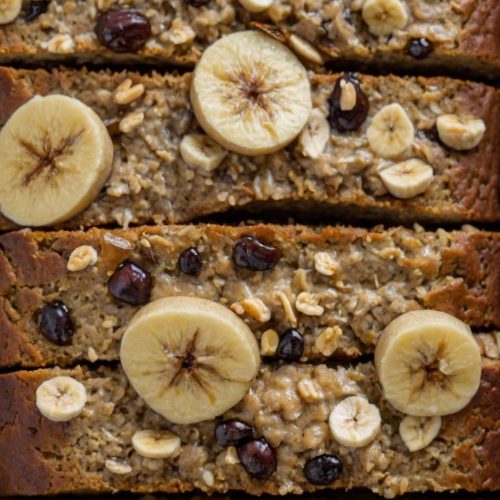 How to make healthy oatmeal banana bread