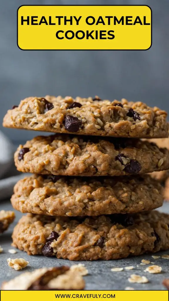 healthy oatmeal cookies