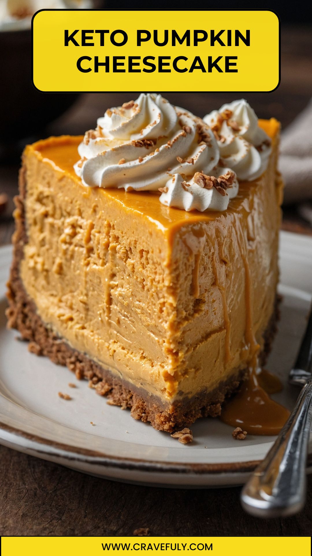 keto pumpkin cheesecake