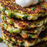 low carb zucchini fritters