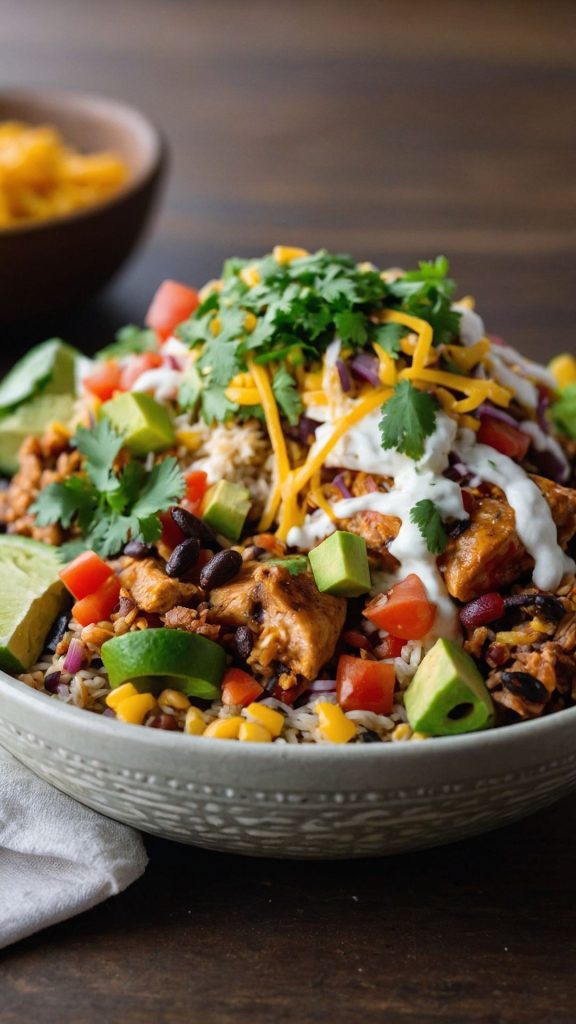  qdoba chicken burrito bowls recipe