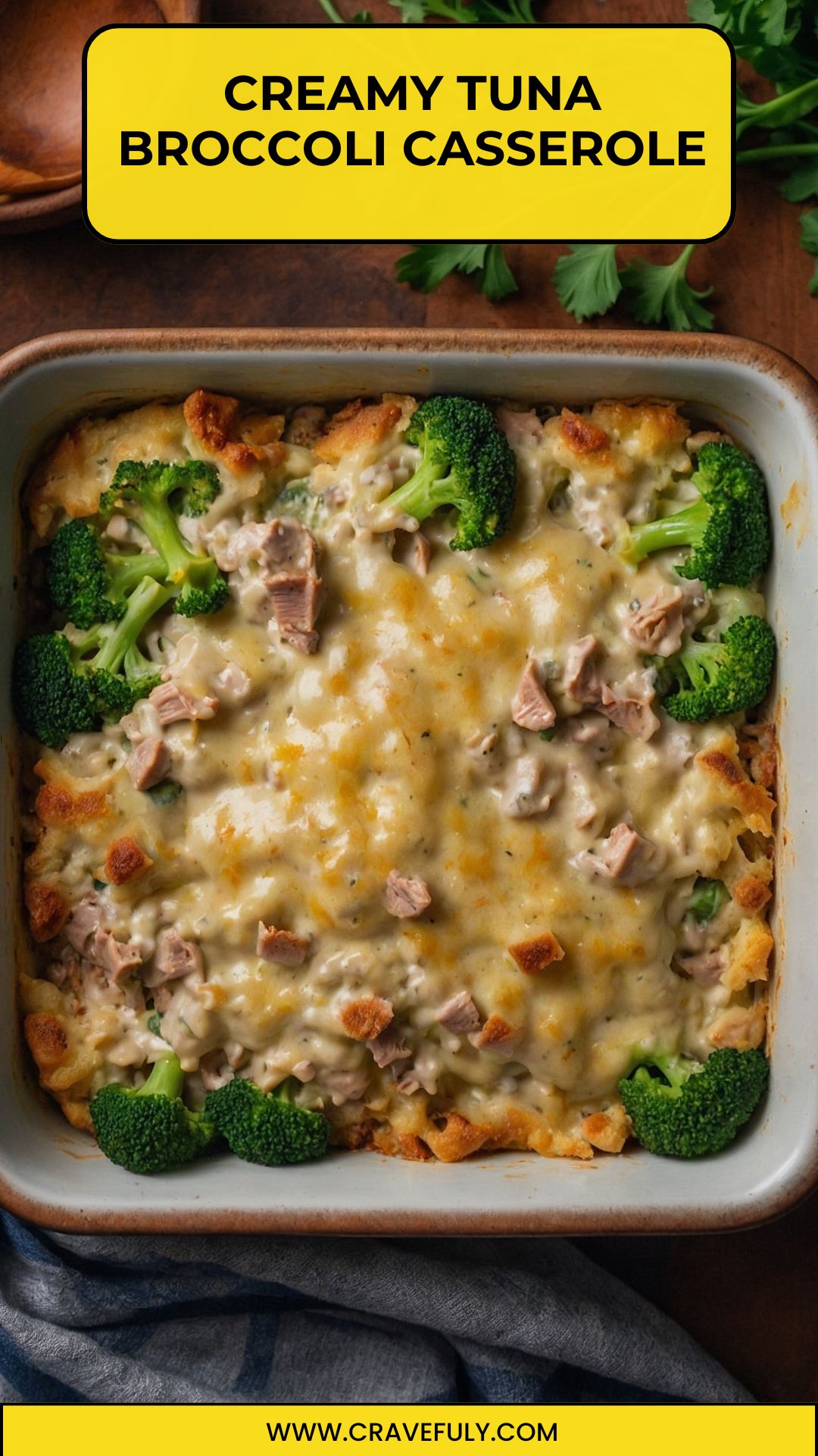 creamy tuna broccoli casserole