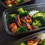terriyaki chicken and broccoli