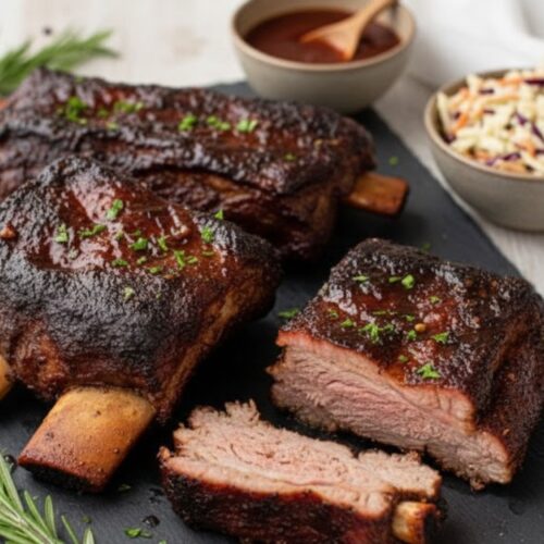 24 Hour sous vide short ribs