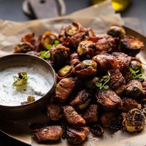 Bacon Wrapped Brussels