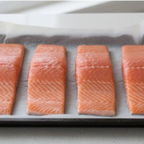 Step 2: Position the Salmon Fillets