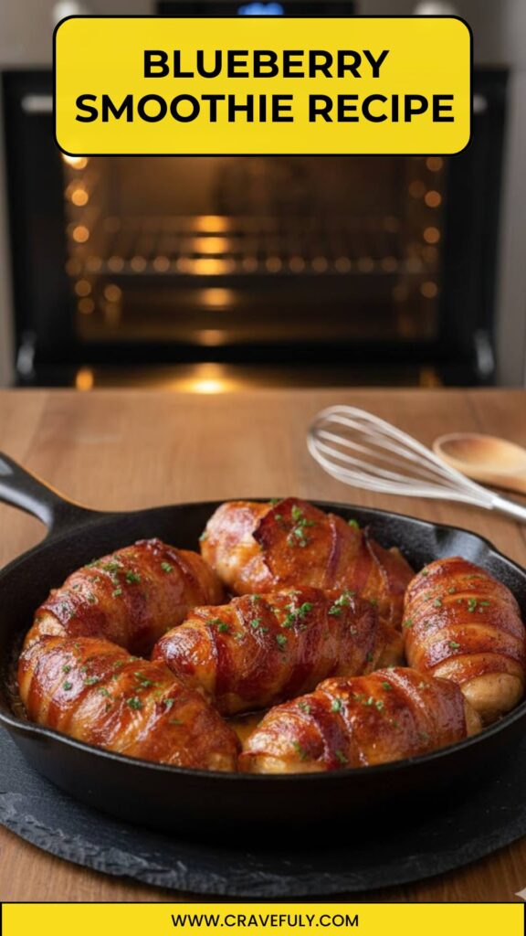 Bacon Wrapped Chicken Oven - Cravefuly