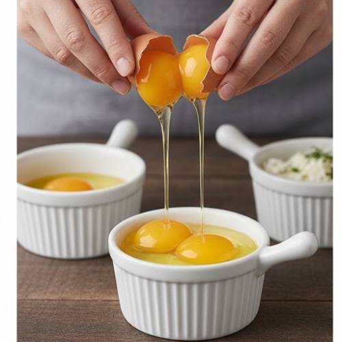 Step 3: Crack the Eggs Step 3: Crack the Eggs