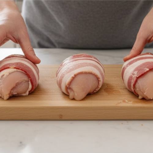 Step 4: Wrap with Bacon