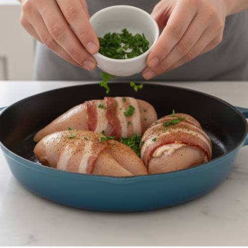 Step 9: Garnish and Serve