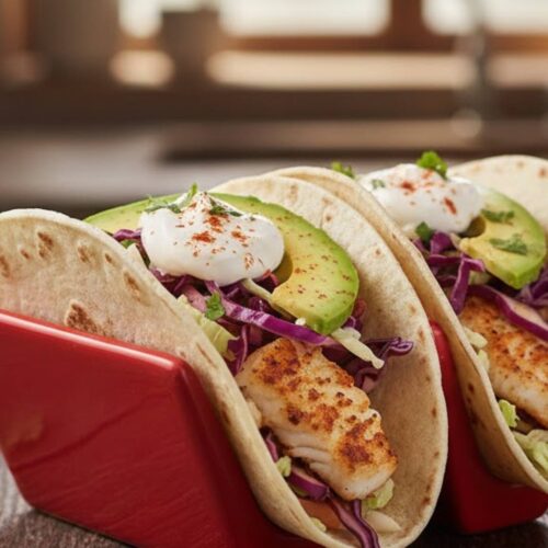 Baked Cod Tacos