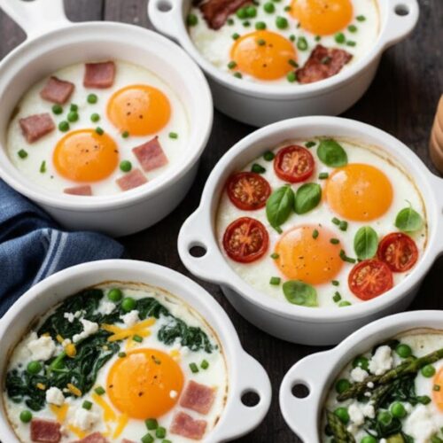 Baked Eggs Sunny Side Up