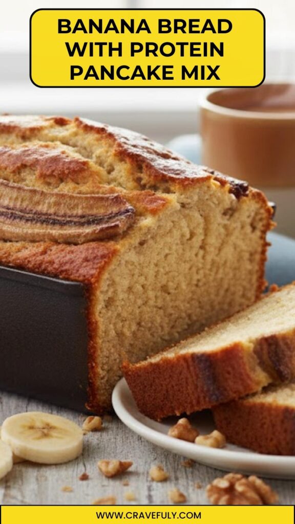 Banana Bread With Protein Pancake Mix