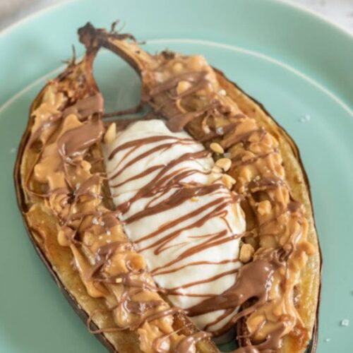 Banana Peanut Butter Air Fryer