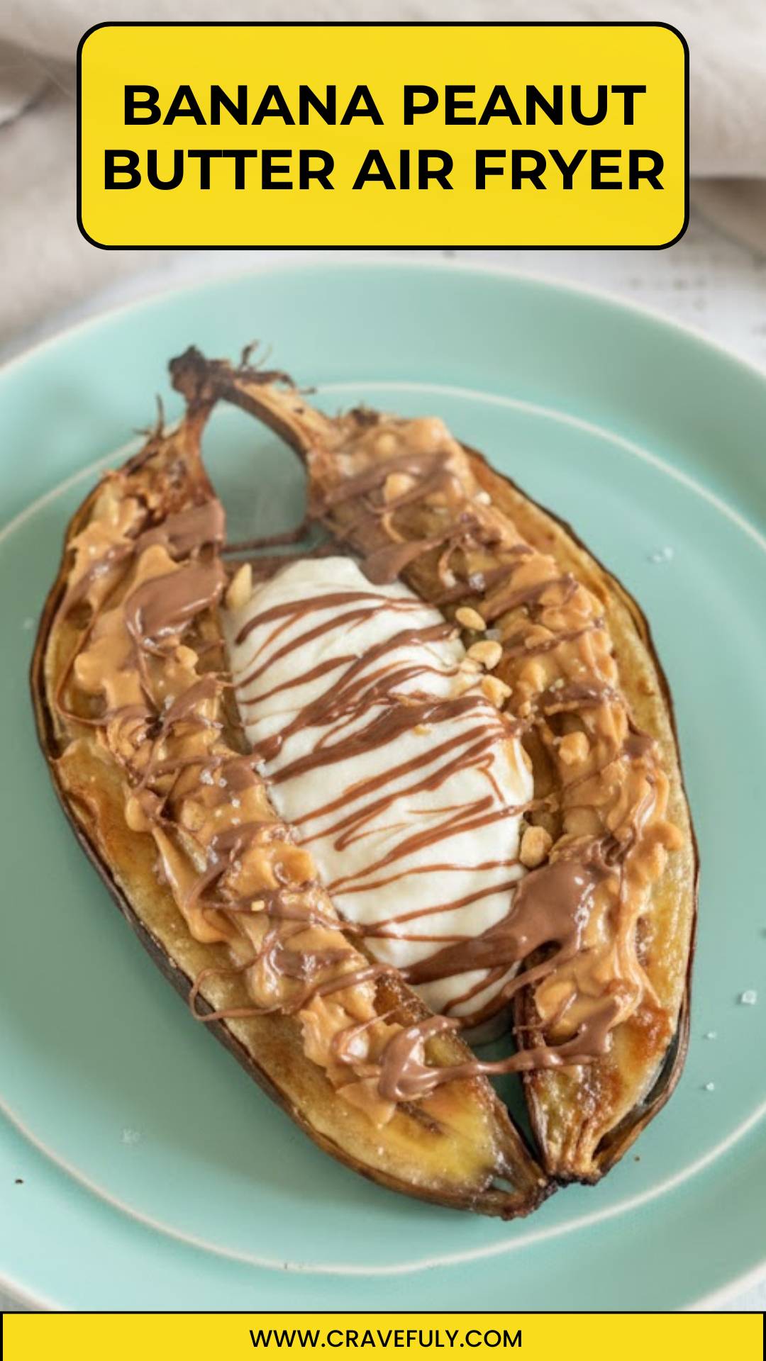 Banana Peanut Butter Air Fryer