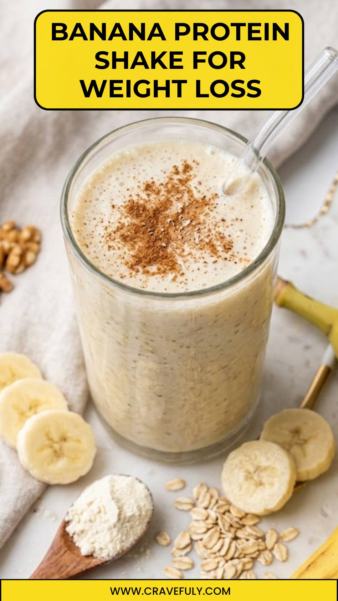 Banana Protein Shake For Weight Loss