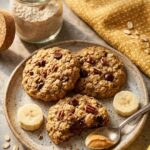 Banana Oat Flour Cookies