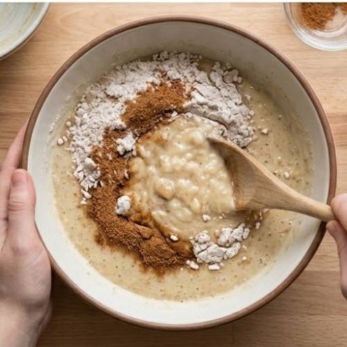 Step 4: Add the Dry Ingredients