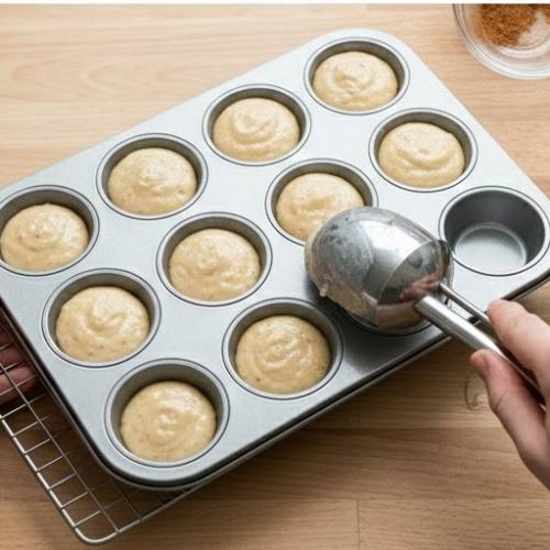 Step 6: Fill the Muffin Cups