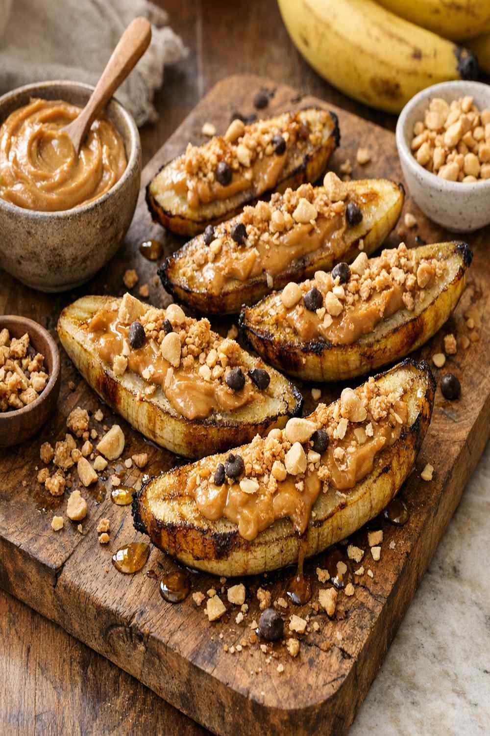 Air Fry Banana And Peanut Butter Recipe