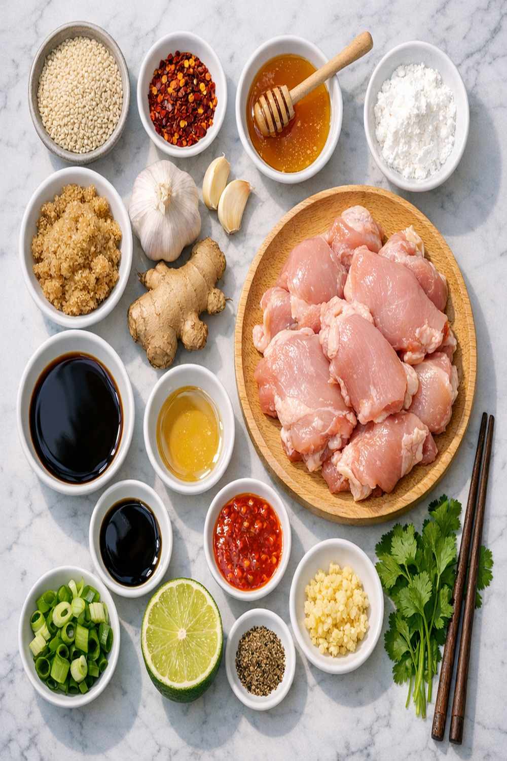 Air Fryer Asian Chicken Recipe ingredients