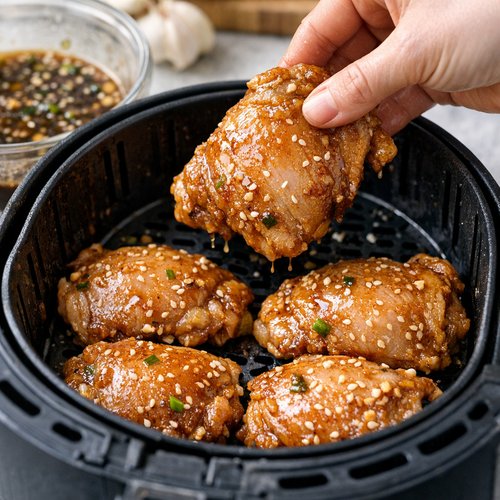 Step 5: Remove Chicken from Marinade and Arrange Strategically