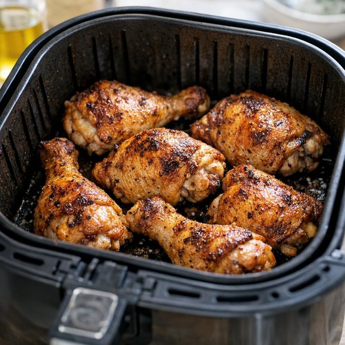 Step 4: Air Fry with a Flip Halfway Through