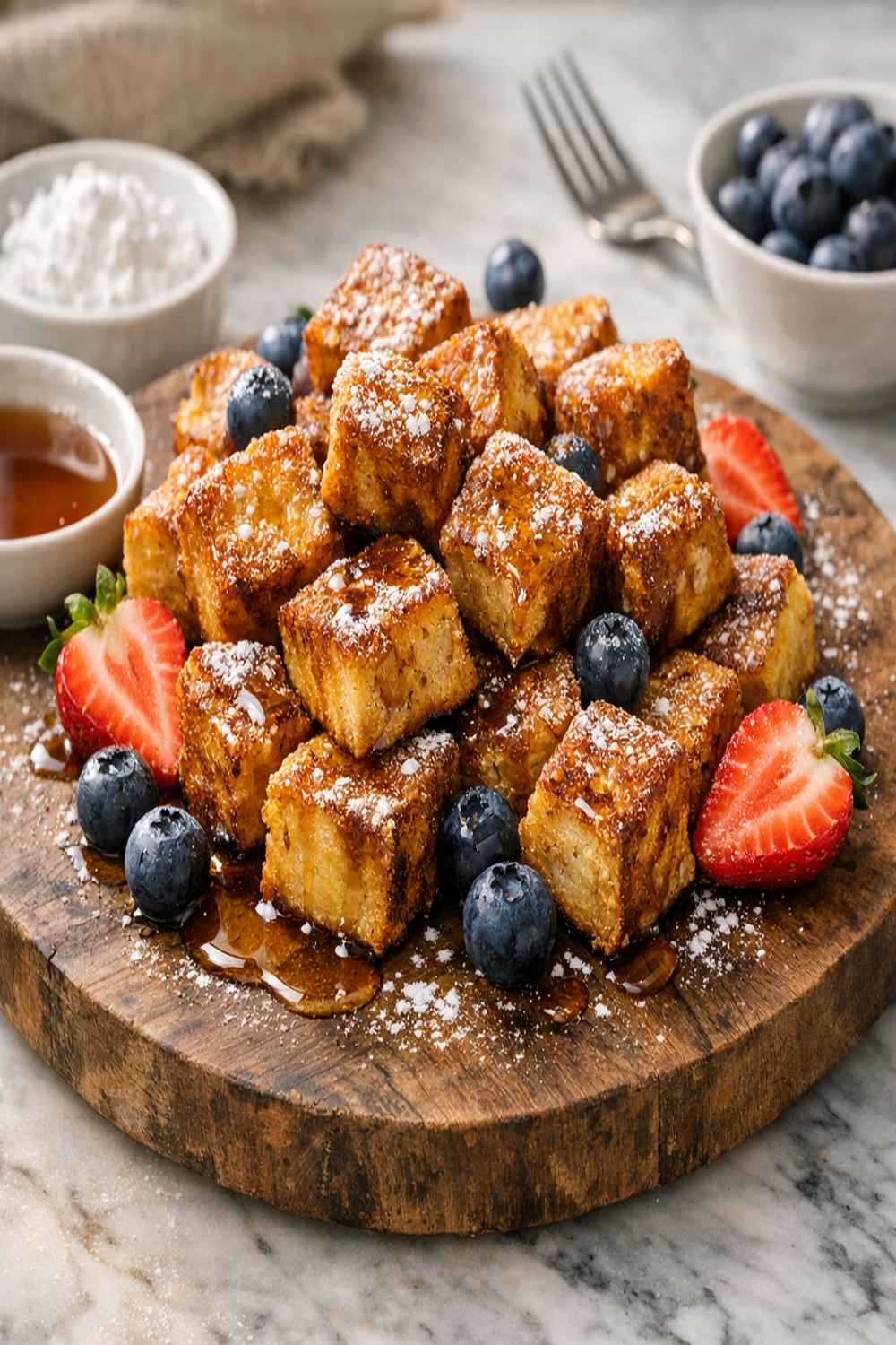 Air Fryer French Toast Bites Recipe