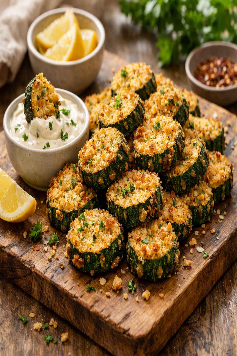 Air Fryer Zucchini Bites Recipe