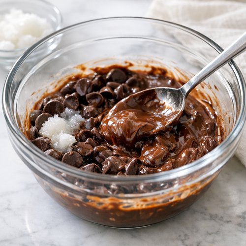 Step 5: Melt the Chocolate Topping