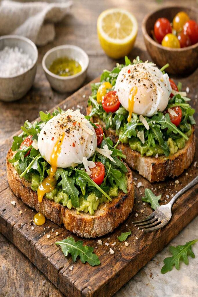 Arugula Toast Recipe